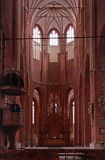 Ryga, wnętrze kościoła św. Piotra, Sv. Peterbaznica, Stare Miasto, Łotwa
