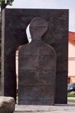 Rzeszów, rzeźba, pomnik Józefa Szajny Przejście 2001