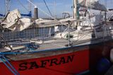 s/y Safran, Trismus 37, postój w marinie w Breskens, kanały holenderskie, Szlak Stojącego Masztu, Standing Mast Route, Holandia