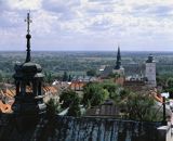 Sandomierz, starówka, panorama, Kotlina Sandomierska