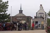 dorozka w The village na wyspie Sark, Channel Islands, Anglia, Wyspy Normandzkie, Kanał La Manche