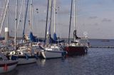 port jachtowy na wyspie Schiermonnikoog, Wyspy Fryzyjskie, Waddenzee, Holandia, Morze Wattowe