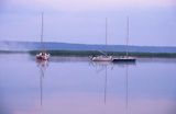 Jezioro Seksty o świcie