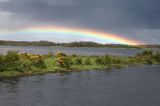 tęcza, rzeka Shannon, rejon Górnej Shannon, Irlandia