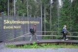 wejście północne, park narodowy Skuleskogen, Hoga Kusten, Wysokie Wybrzeże, Szwecja, Zatoka Botnicka