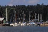 marina w Smiltyne, Kłajpeda, Litwa