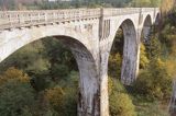 Wiadukt w Stańczykach, Akwedukty Puszczy Rominckiej, Mazury Garbate. zabytkowe wiadukty kolejowe nieczynnej już linii Gołdap - Żytkiejmy 39,5 km) tzw. Mosty w Stańczykach.