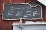 Tablica rozbitków, port Stenshamn na wyspie Utlangan, Szwecja