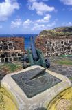 St. Eustatius, fort Oranje, zegar słoneczny, Małe Antyle