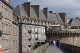 Saint Malo, Bretania, Francja

St. Malo, obronne mury zewnętrzne, Bretania, Francja