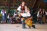 strój łowicki, zespół folklorystyczny z Przemyśla, festiwal folkloru w Sanoku