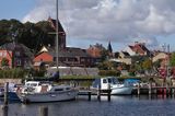 port w Stubbekobing, wyspa Falster, Dania