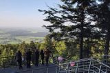 punkt widokowy na Łysej Górze, Łysa Góra, Łysogóry, Góry Świętokrzyskie, Świętokrzyski Park Narodowy, kielecczyzna