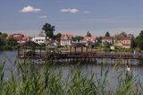 Szczytno, pomost nad jez.Domowym D, Mazury