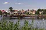 Szczytno, pomost nad jez.Domowym D, Mazury