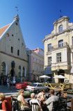 Estonia, Tallinn, Old Town, Pikk street