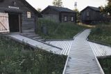 stare chaty i muzeum łowców fok na wyspie Tankar, Finlandia, Zatoka Botnicka