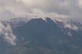 Tatry szczyty w chmurach Giewont