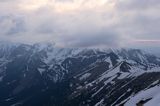 Tatry widok na Czerwone Wierchy ze Skrajnej Turni