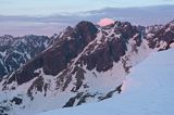 Tatry Kościelec, widok ze Skrajnej Turni