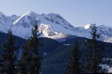 Tatry widok z Polany Zgorzelisko