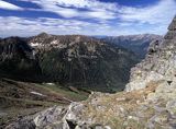 Tatry widok z Beskidu na Dolinę Cichą