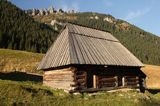 Tatry Polana Chochołowska szałas pasterski