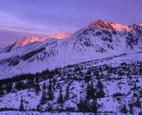 Tatry widok na Kościelec i Żółtą Turnię