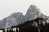 zima, Giewont, widok z Polany na Stołach, Tatrzański Park Narodowy