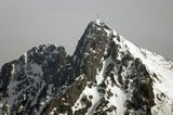 zima, Giewont, widok z Polany na Stołach, Tatrzański Park Narodowy