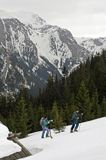 zima, skitouring, Polana na Stołach, szałas pasterski Tatrzański Park Narodowy