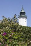 Llatarnia morska, wieża kościelna na wyspie Tuno, Kattegat, Dania