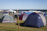 namiot koncertowy i camping na wyspie Tunoz okazji Tuno festival 2-5 lipca 2015, Kattegat, Dania