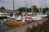 port jachtowy w Rankwitz na wyspie Uznam, Niemcy