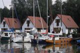 port jachtowy i domki letniskowe w Rankwitz na wyspie Uznam, Niemcy