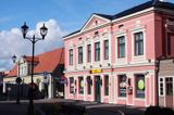 Plac Ratuszowy w Ventspils, Windawa, Łotwa Ventspils, Latvia