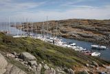 Port na wyspie Vinga, Szwecja Zachodnia, Kattegat