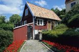 Domek w Visby na Gotlandii