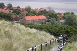 wioska Oost Vlieland na wyspie Vlieland, Wyspy Fryzyjskie, Holandia, Waddensee, Morze Wattowe