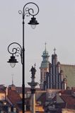 Warszawa, Kolumna Zygmunta i kamienice Starówki, Katedra św. Jana i latarnia