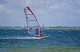 windsurfing na Zatoce Puckiej w Jastarni