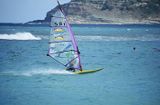 Karaiby Małe Antyle St. Barts, zatoka St. Jean windsurfing