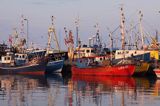 port rybacki we Władysławowie, the harbour in Wladyslawowo, polish coast, Baltic Sea