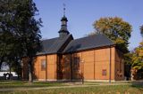 późnobarokowy drewniany Kościoł, Wojciechów / koło Nałęczowa/