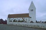 Fanefjord Kirche, kościół, wyspa Mon, Dania
