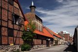 Ystad, stare miasto, Szwecja Południowa, Skania, Bałtyk