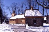 Zakopane stary kościół przy starym cmentarzu